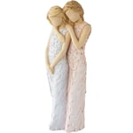 Sister Figurine Resin Ornament More Than Words By Your Side Friend Keepsake Gift