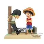 Figurine Wcf Log Stories - One Piece - Monkey.d.luffy & Roronoa Zoro