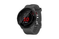 Garmin Forerunner 55 sportsur med bånd - monterra-grå