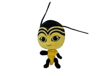 Bandai - Miraculous Ladybug - Peluche 15 cm - Pollen - Licence Officielle Miraculous - Peluche Kwami Abeille Pollen - P50694