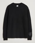 C.P. Company Lambswool Knitted Crew Neck Black