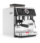 Bean-to-Cup Semi-Professional Espresso Coffee Machine - Black/Silver - BridgePro