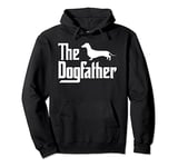 The Dog Father, Dachshund Lover Dog Dad, Best Dog Daddy Ever Pullover Hoodie