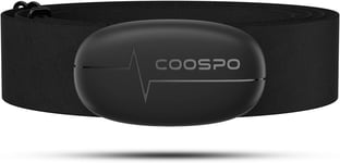 COOSPO Heart Rate Monitor Chest Strap, H6 HRM Bluetooth ANT+ HR Sensor, for Gym