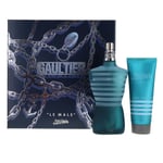 Jean Paul Gaultier Le Male 125ml Eau de Toilette, 75ml Shower Gel Gift Set Men