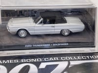 James Bond 007 Diecast Car Collection Goldfinger Ford Thunderbird 42 New Sealed