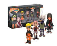 Minix - Naruto Shippuden - Pack of 4 - Collectible Figures 7 cm (Naruto, Kakashi