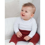 Cutipie Pants by DROPS Design - Baby Bukser Strikkeoppskrift str. 0/1  - 3/4 Ã¥r