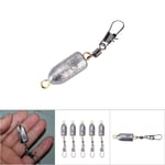 (20g)5pcs/bag For Bullet Shaped Fishing Sinkers Fishing Accessories GH