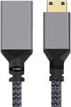 Câble d'extension mini HDMI vers HDMI, mini HDMI 1.4 mâle vers HDMI femelle 4K pour caméra DV MP4 DC ordinateur portable