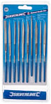 Silverline Diamond Needle File Set 10pce (633509)