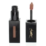 YSL Nude Lip Stain Rouge Pur Couture Vinyl Cream 417 Beige Bounce Lipstick - NEW