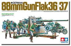 Tamiya Models German 88mm Gun Flak 36.37 Model Kit