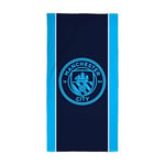 Manchester City FC Character World Official Towel | Super Soft Feel, Badge Football Club Design | Perfect The Home, Bath, Beach & Swimming Pool | One Size 75cm x 150cm | 100% Cotton