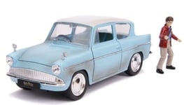 JADA TOYS - Voiture de 1959 avec figurine d'HARRY POTTER – FORD Anglia de cou...