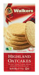 Walkers Shortbread Highland Oatcakes, Traditional Pure Butter Scottish Recipe, 280g (Pack of 12)