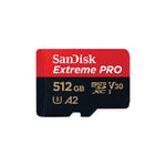 Sandisk SanDisk 512GB Extreme Pro UHS-I microSDXC Memory Card