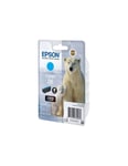 Epson 26 Polar Bear Cyan Genuine, Claria Premium Ink Cartridge