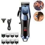 Taille Cheveux Électrique Rasoir Barbe Homme Rechargeable 8 Tailles USB SK-597