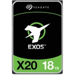 Seagate Exos X20 18 Tt SATAIII 256 Mt 3.5" -hårddisk