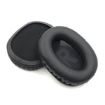 Earpads Coussinets de Rechange Coussinets d'oreille Oreillette de Remplacement Coussins en Mousse pour Casque Logitech Logitech G PRO X Accessoires Logitech Gpro Cache-oreilles en cuir protéiné d'origine, noir