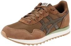 Asics Men's Tiger Runner II Sneaker, Brown Storm Black Coffee, 5.5 UK