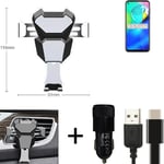 Car holder air vent mount for Motorola Moto G Power cell phone mount