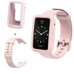 Sangle Pour Xiaomi Mi Band 7 Pro Bicolores Bracelet Dragonne Bande De Silicone Souple Pour Mi Band 7 Pro Sangles Bracelet ¿¿Tui De Ceinture","Montre Connect¿¿E Pour Femme #E