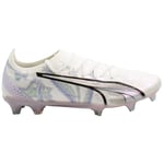 Puma Ultra Ultimate Brilliance FG/AG Womens White Football Boots - Size UK 4