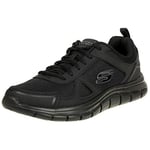 Skechers Men's Track-scloric 52631-bbk Low-Top Sneakers, Black, 10.5 UK