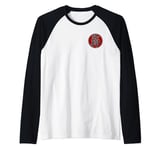 Ninjutsu Bujinkan Symbol ninja Dojo training kanji vintage Raglan Baseball Tee