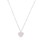 Amor Collier avec pendentif en argent sterling 925, collier pour femme, 45 cm, argent, livré dans une boîte cadeau, 2026024