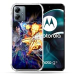 Cokitec Coque Renforcée pour Motorola G14 4G Manga Naruto VS