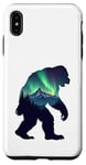 iPhone XS Max Bigfoot in the Forest Sasquatch Yeti Aurora Case