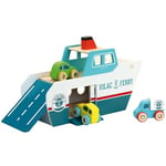 Vilac VIL2368 2368 Toy Boat, Ferry, Ferry (30 x 11 x 19 cm)