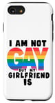 iPhone SE (2020) / 7 / 8 I'm Not Gay But My Girlfriend Is LGBT funny playful Apparel Case