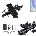 Bicycle holder for Tecno Spark 10 Pro universal handlebar mount 