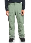 Quiksilver Pantalon de Snow Utility PT Homme Vert L