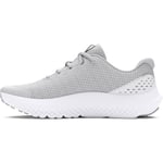 Under Armour UA GGS Surge 4 Chaussures de Course, Halo Gray/White/Iridescent, 39 EU