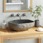 XVX - Lavabo en pierre de rivière Ovale 45-53 cm