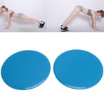 (Blue)2pcs Core Sliders For Working Out Compact Dual Sided Gliding Discs Fo PA