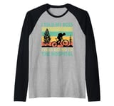 I Told My Boss I Was Going To The Hospital - Biking - Biker Raglan Baseball Tee