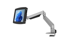 COMPULOCKS Surface Pro 8-9 Space Enclosure Articulating Arm Mount monteringssett - justerbar arm - for nettbrett - svart  sølv