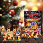 Disney Christmas Doll Advent Calendar 24 Days Blind Box Toys Character Kids Gift