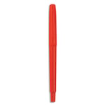 Advéo Stylo feutre 1er prix - pointe moyenne 1,0 nylon rouge