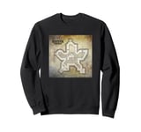 Stranger Things Tabletop Game Map Hellfire Club Sweatshirt