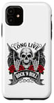 Coque pour iPhone 11 Long Live Rock And Roll Rock&Roll Vintage Guitares électriques