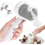 Brosse Chien Chat à Vapeur, 3 En 1 Peigne De Massage En Spray Pour Chats, Brosse à Chat Rechargeable, Avec Réservoir D'eau, Brosse Pour Chats à Poils Courts Et Longs, Idéal Pour Massage,Soin