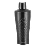 LURCH Shaker à cocktail 600 ml 3 pièces avec passoire intégrée Smokey Grey