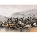 Simpson Crimean War Balaklava Sick Wounded Illustration Large Wall Art Poster Print Thick Paper 18X24 Inch